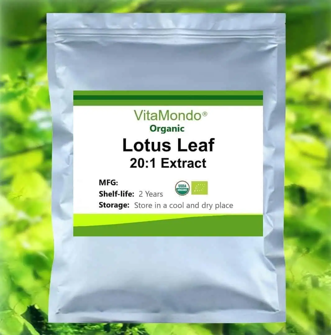 Lotus Leaf Extract Organic 20x Nuciferine