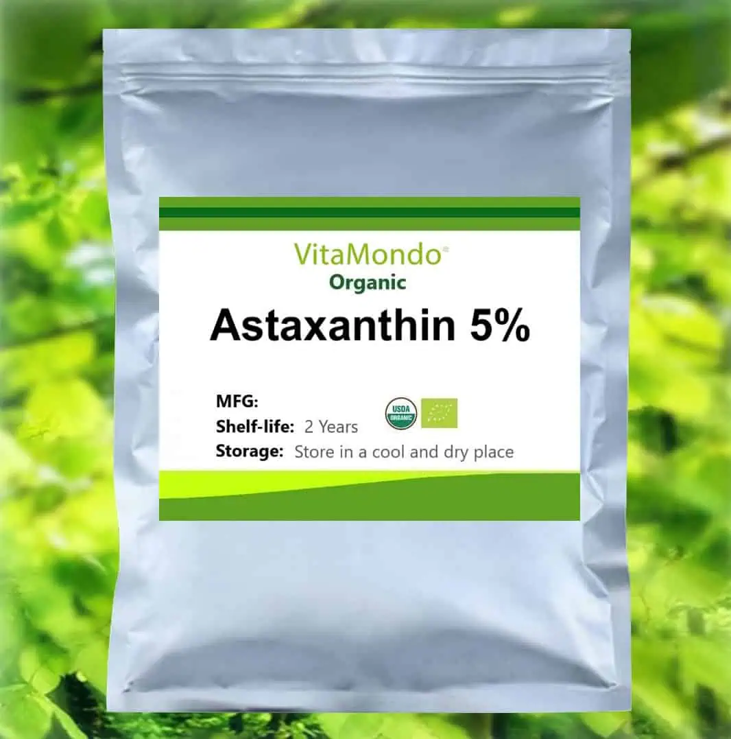 Organic Astaxanthin 5 Algae Extract
