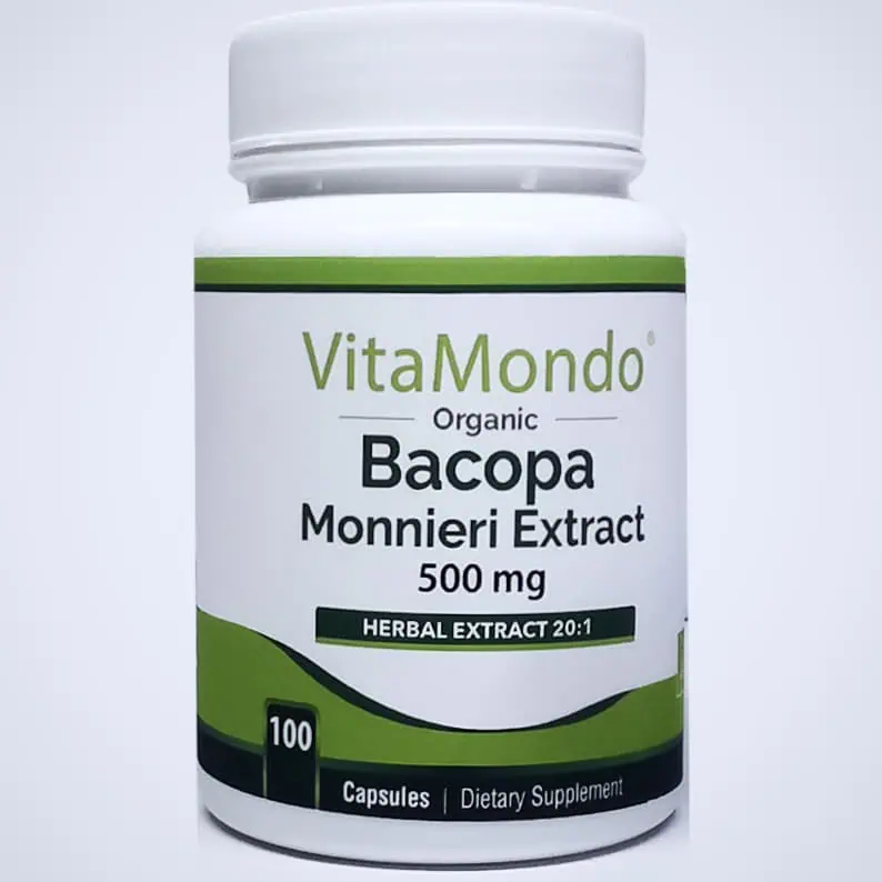 Organic-Bacopa-Monnieri-Supplement-500mg-Capsules-1 Organic Bacopa Monnieri Supplement Capsules