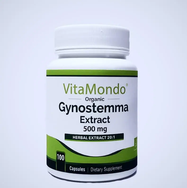 Organic-Gynostemma-Pentaphyllum-500mg-Capsules-Jiaogulan-1 Organic Gynostemma Pentaphyllum Capsules