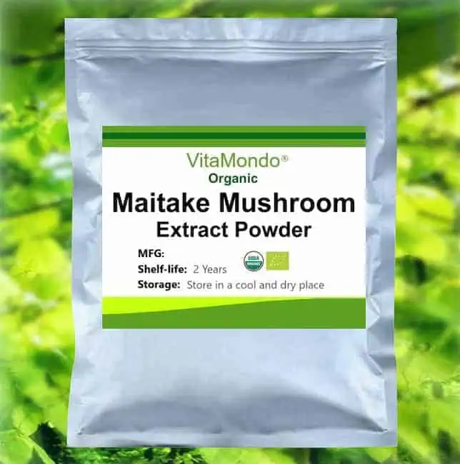 Organic Maitake Powder Extract 20x