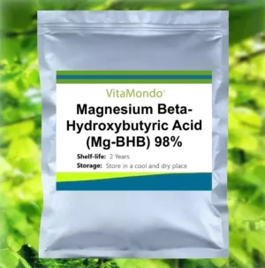 Magnesium BHB (β-Hydroxybutyrate) 99% Powder